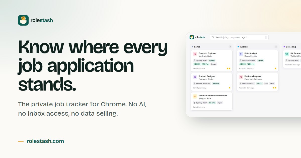 I was job hunting, so I built my own job tracker. Here’s what users broke and what I learned